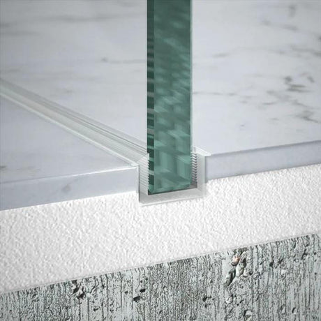 Merlyn Flush Floor Profile Merlyn Series 10 Wetroom U Channel Profile