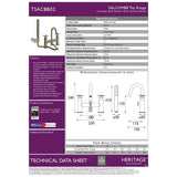 Heritage Bath Shower Mixer Heritage Salcombe Bath Shower Mixer Tap