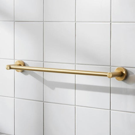 Miller Towel Rails and Rings Brushed Brass / 495mm Miller Bond Towel Rail