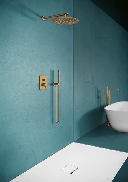 Villeroy & Boch Fixed Shower Head Villeroy & Boch Universal Round Fixed Rain Shower Head - 250mm Diameter