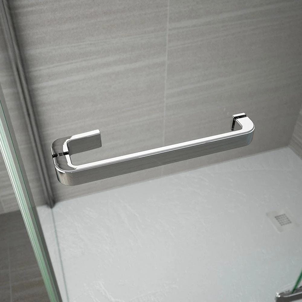 Merlyn Hinged Shower Door Merlyn 8 Series Frameless Hinged Door with Inline Panel