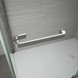 Merlyn Hinged Shower Door Merlyn 8 Series Frameless Hinged Door with Inline Panel