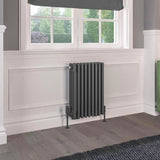Eastbrook Rivassa Traditional 4 Column Radiator in Matt Anthracite