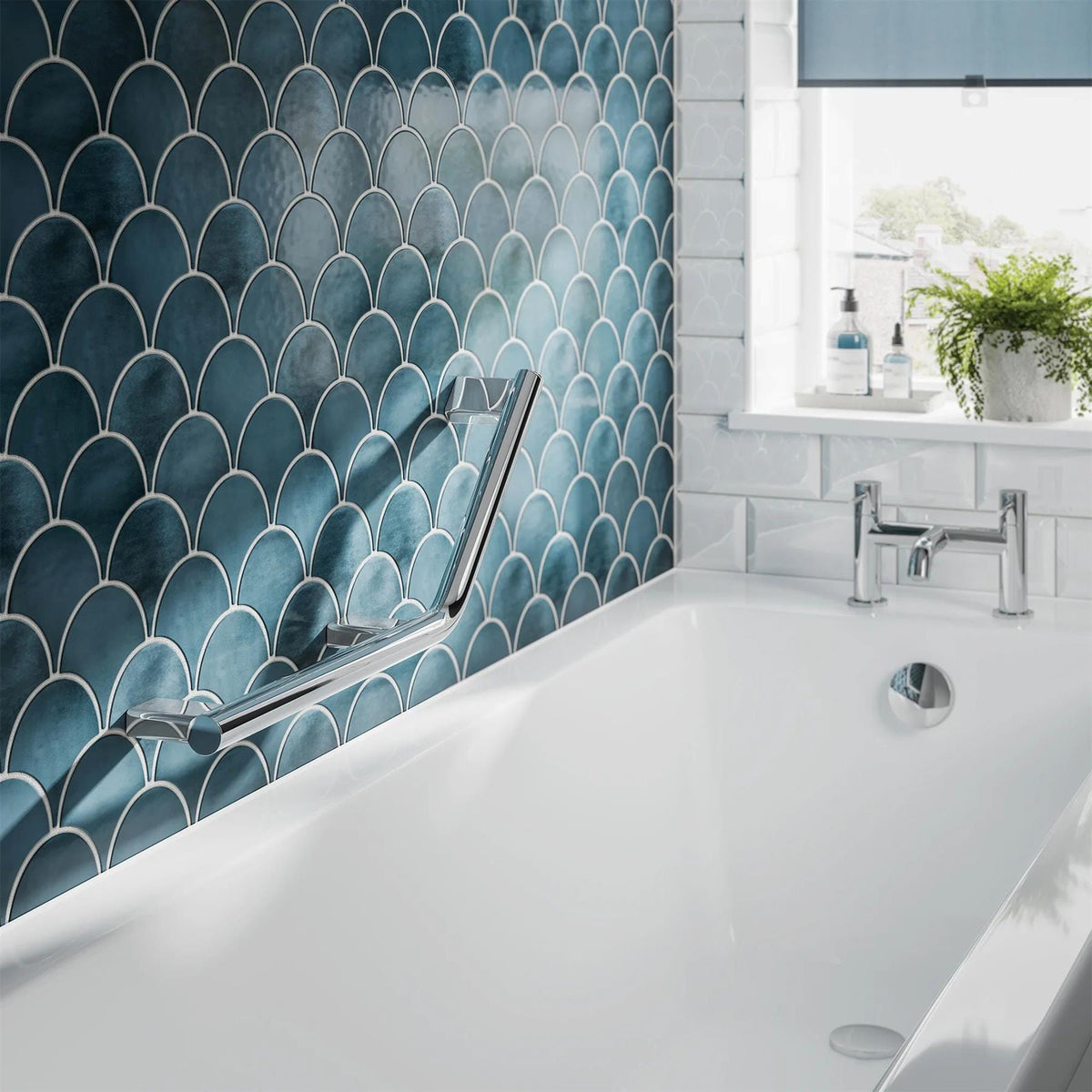 hib. Angled Grab Rail – UK Bathroom Store