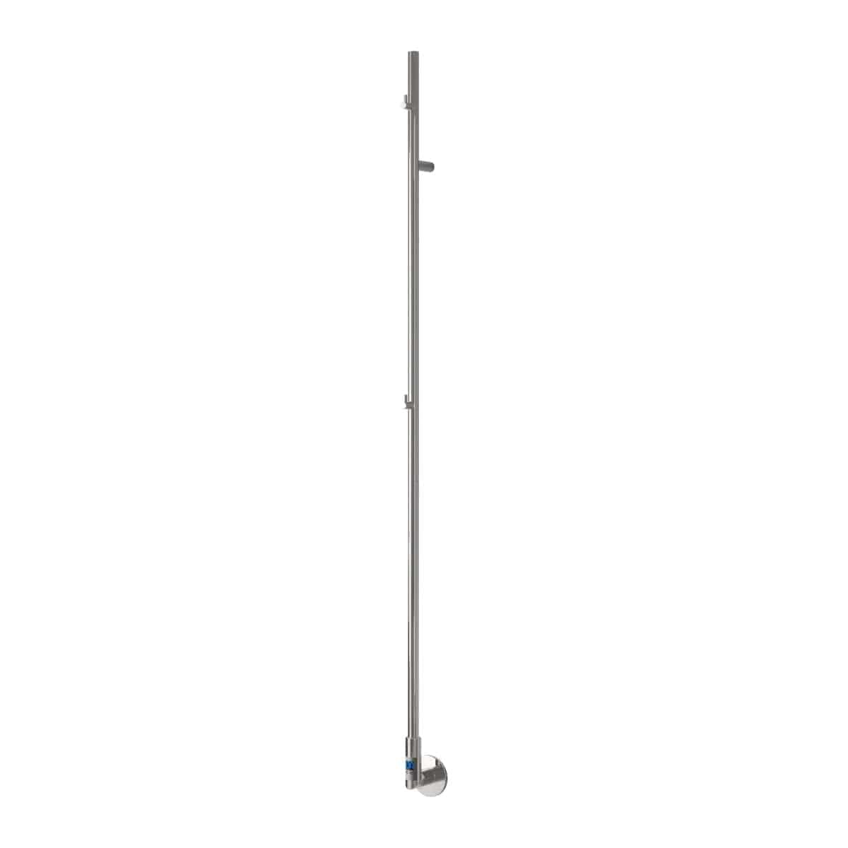 Reina Designer Towel Radiator Reina Ines Dry Electric Designer Towel Pole with Digital Timers - 1500 x 22mm