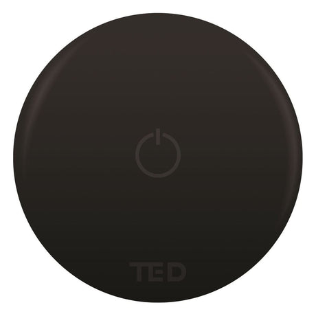 TED Concealed Shower Valve Matt Black TED Togo Wall Mounted Wireless Remote Control Button