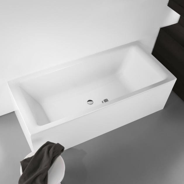 Kaldewei Double Ended Bath Kaldewei Puro Duo Double Ended Steel Bath with Leg Set