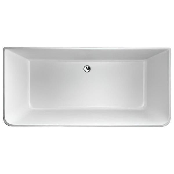Crosswater Back To Wall Freestanding Bath Crosswater Artist Freestanding Double Ended Back to Wall Bath