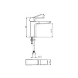 Aquarius Bathrooms Bath Shower Mixer Aquarius Hydro Complete Bath Brassware Pack with Basin Mixer, Bath and Shower Mixer