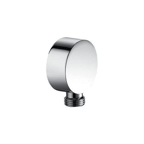 Flova Shower Brackets and Outlets Diamond Chrome Flova Levo Round Wall Outlet Elbow
