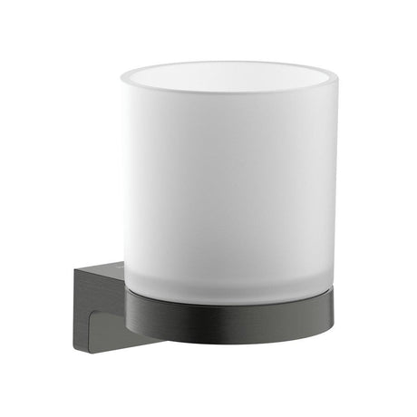 Hansgrohe Toothbrush Holder Brushed Black Chrome Hansgrohe Addstoris S Toothbrush Tumbler