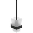 Villeroy & Boch Toilet Brush Matt Black Villeroy & Boch Elements - Striking Toilet Brush Set