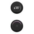 TED Concealed Shower Valve Matt Black TED Togo 2/3 Outlet Concealed Digital Shower Valve with Ring Style Plate