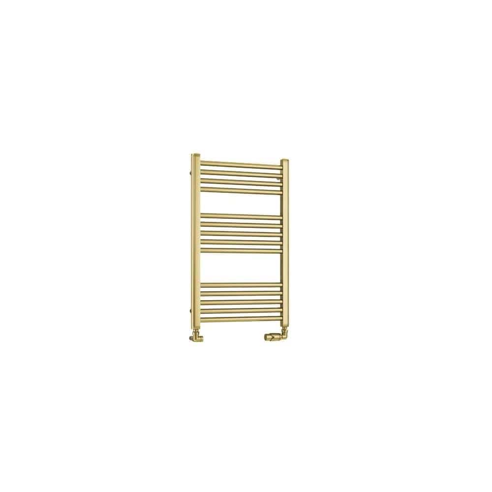 Eastbrook Wendover Straight Heated Towel Rail in Brushed Brass