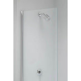 Merlyn Bath Screen Merlyn Single Square Fixed Panel Bathscreen