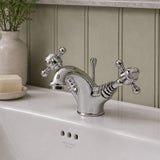 Aquarius Bathrooms Mono Basin Tap Aquarius Clarence Traditional Mono Basin Mixer Tap in Chrome