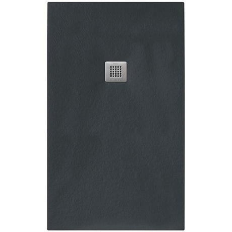 Tissino Rectangle Shower Tray 1500 x 750mm Tissino Giorgio2 Rectangle Shower Tray in Graphite Slate