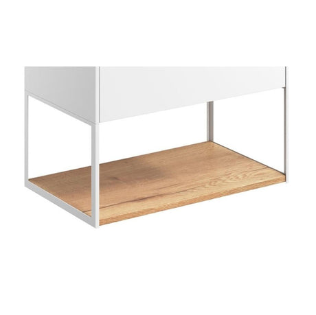 Crosswater Bathroom Furniture Accessory Matt White / 600mm Crosswater Mada Optional Shelf and Frame