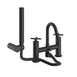 Heritage Bath Shower Mixer Matt Black Heritage Salcombe Bath Shower Mixer Tap