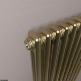 Eastbrook Column Radiator Eastbrook Rivassa Traditional 2 Column Radiator in Bronze Effect