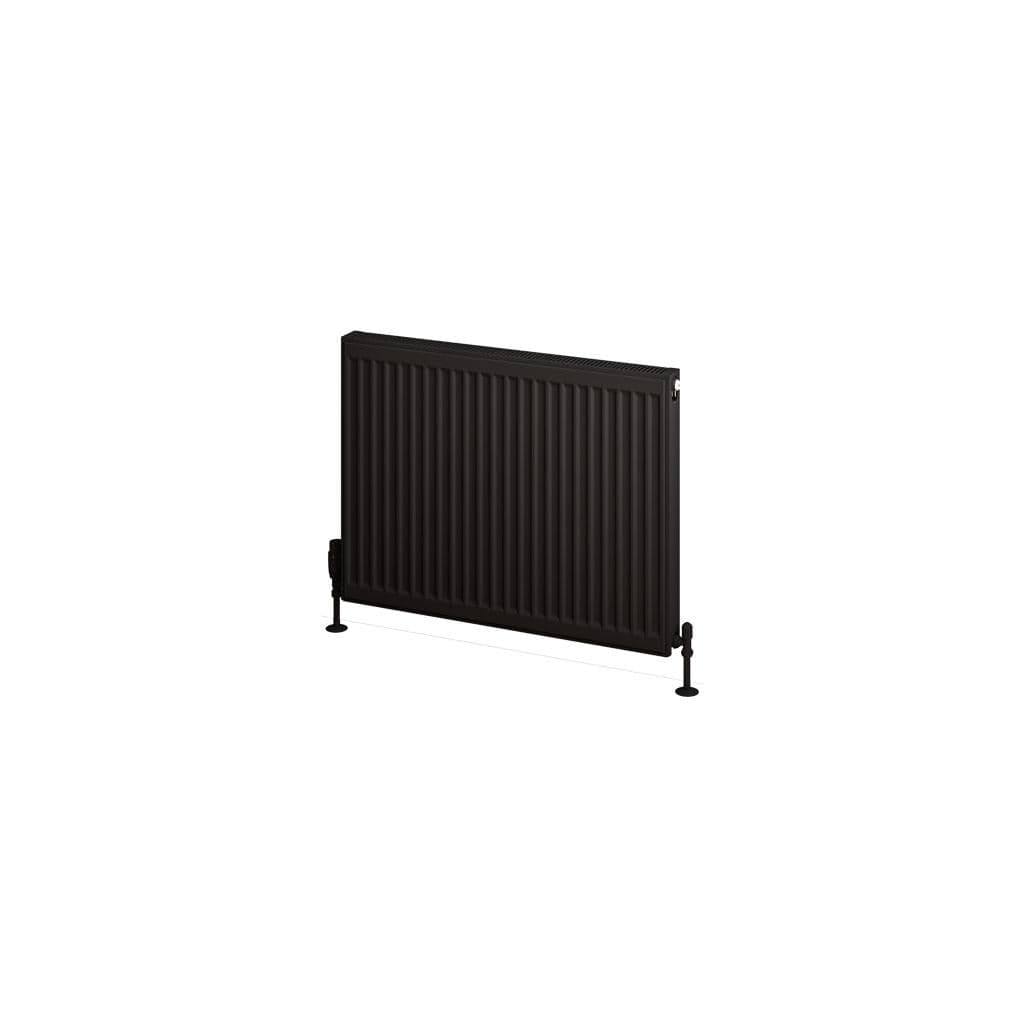 Aquarius Type 11 Aquarius Type 11 Compact Panel Radiator In Matt Black