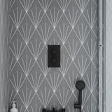 Britton Concealed Shower Valve Matt Black Britton Hoxton 2.0 2 Outlet, 2 Handle Concealed Thermostatic Shower Valve