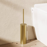 Crosswater Toilet Brush Stainless Brushed Brass Effect Crosswater 3ONE6 Toilet Brush Holder
