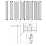 Reina Panel Radiator Reina Albano Central Heating Vertical Radiator
