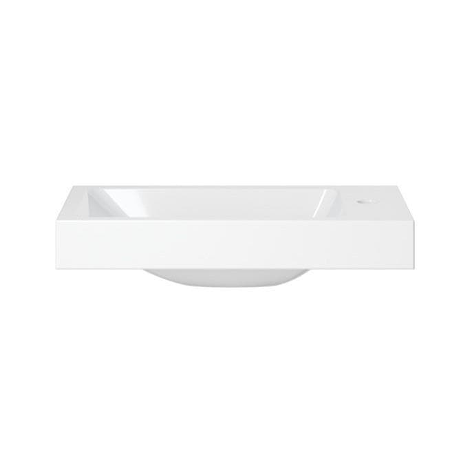 Heritage Cloakroom Unit Heritage Lynton 400mm Wall Hung Cloakroom Vanity Unit with Basin, Waste and Handle Bundle