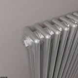 Eastbrook Column Radiator Eastbrook Rivassa Traditional 3 Column Radiator in Chrome Effect