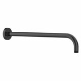 Roca Fixed Shower Arm Titanium Black Roca Wall Mounted 400mm Shower Arm