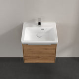 Villeroy & Boch Wall Mounted Vanity Unit Villeroy & Boch Subway 3.0 Wall Hung 500mm One Drawer Vanity Unit with Basin