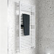 Tissino Ladder Rails 1212 x 600 / Central Heating Tissino Hugo2 Designer Towel Radiator in Mount Blanc