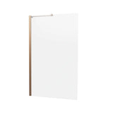 Crosswater Bath Screen Crosswater Clear 6 Fixed Bath Screen