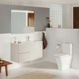Roca Wall Mounted Vanity Unit Roca Aleyda 800mm Wall Mounted Two Drawer Vanity Unit with Basin