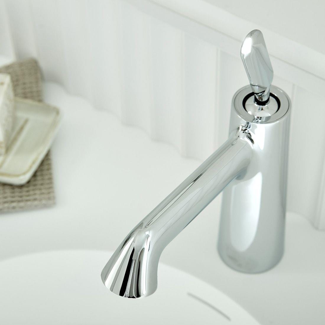 VADO Mono Basin Tap Vado Arrondi Mono Basin Mixer Tap - Chrome - ARR-100/SB-CP