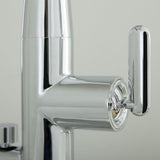 VADO Kitchen Tap Vado Arrondi Kitchen Mixer Tap with Lever Handle - Chrome