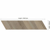 Multipanel Click Flooring Multipanel Click Drop 2.29M² Interlocking Geometric Vinyl Chevron Flooring - Bolsena