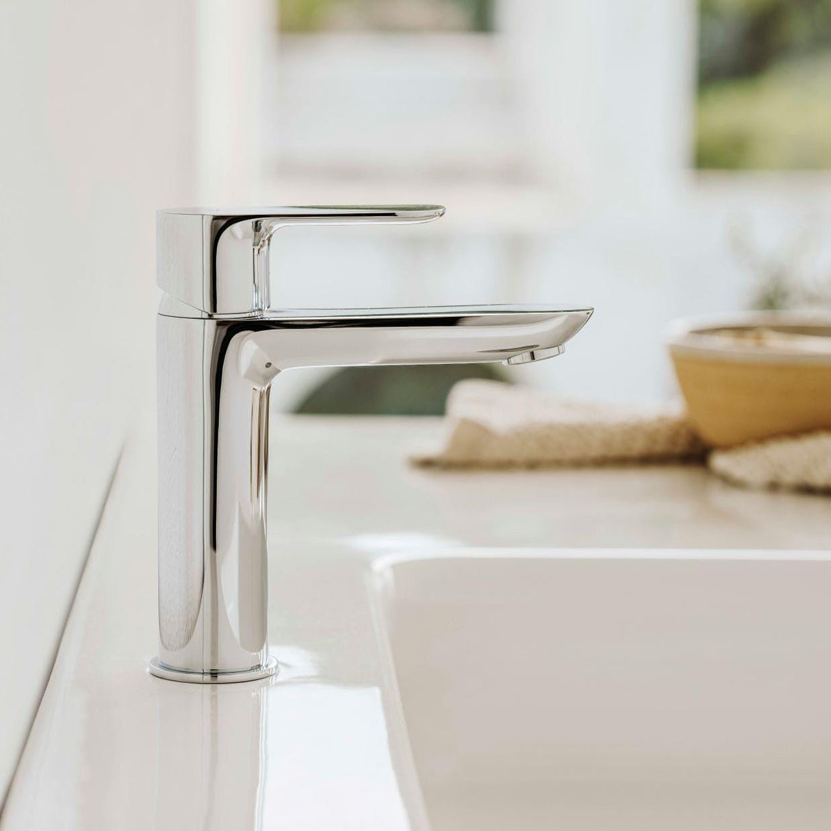 Roca Mono Basin Tap Roca Cala Cold Start Basin Mixer Tap