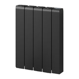 Reina Panel Radiator 570 x 450mm / Black Reina Aron Electric Radiator with Ceramic Core and Wi-Fi Enabled LCD Display