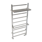 Eastbrook Designer Towel Radiator Eastbrook Launton Straight Vertical Heated Towel Rail in Chrome