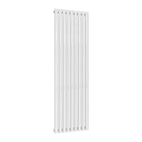 Reina Panel Radiator 1800 x 531mm / White Reina Neva Vertical Single Panel Central Heating Radiator