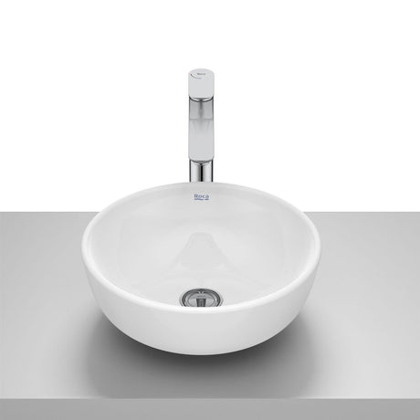 Roca Countertop Basin Roca Optica Tapered Round Countertop Basin