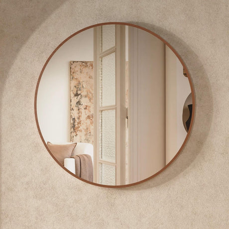Crosswater Standard Mirror 700mm / Brushed Bronze Crosswater Infinity Round Framed Mirror