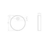 Saneux Toilet Accessories Saneux Toilet Seat Hinge Cover