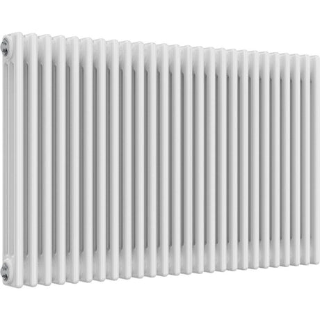 Aquarius Bathrooms Column Radiator 750mm x 1190mm Aquarius Foundry Horizontal 3 Column Radiator in White