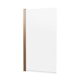 Crosswater Bath Screen Crosswater Clear 6 Hinged Bath Screen
