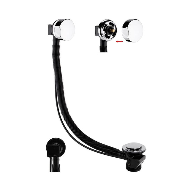 Imex Bath Waste Chrome Imex Standard Bath Pop Up Bath Waste
