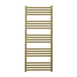 Crosswater Ladder Rail 1140 x 480mm / Dual Fuel Crosswater MPRO Designer Vertical Towel Radiator in Brushed Brass