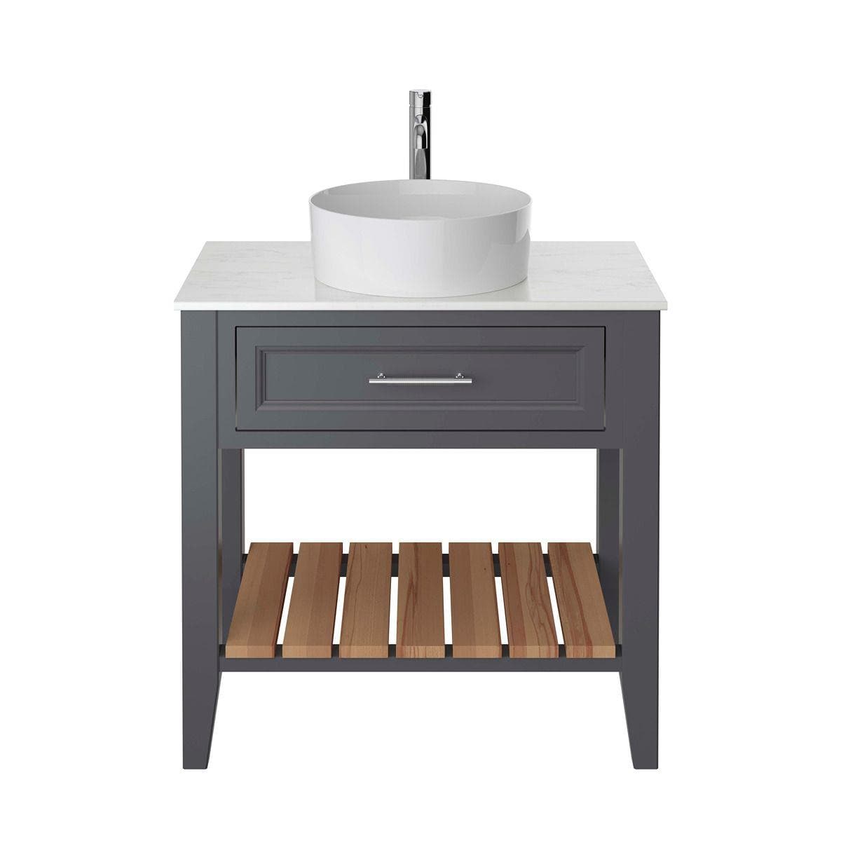 Heritage Floor Standing Vanity Unit Heritage Broughton Washstand with Laminate Worktop